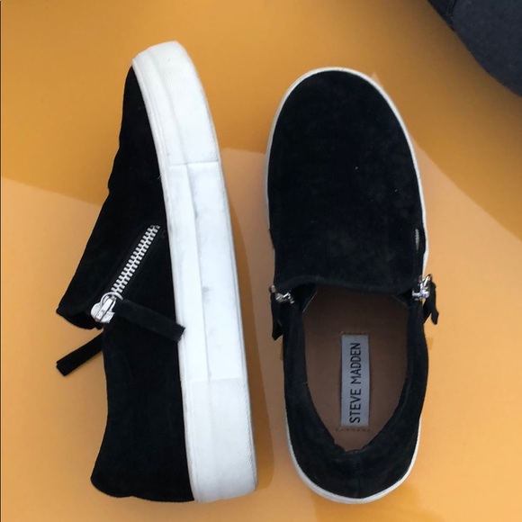 2/$25 stevemadden zipper platform sneakers - Picture 2 of 6